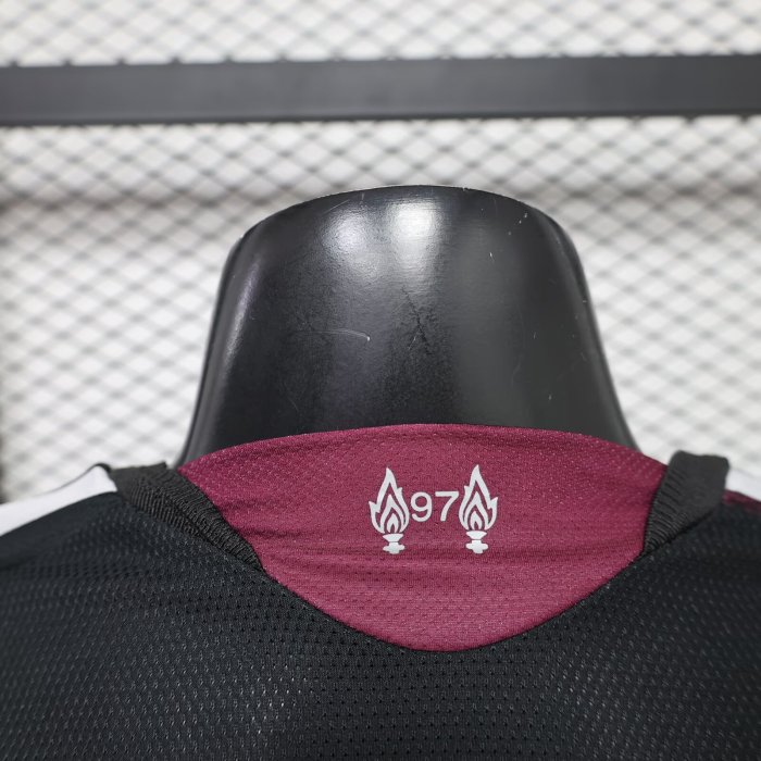 26-27 LIV Third Long Sleeve Player Version Soccer Jersey*长袖球员