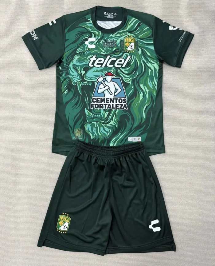 26-27 Leon Home Kids Soccer Jersey
