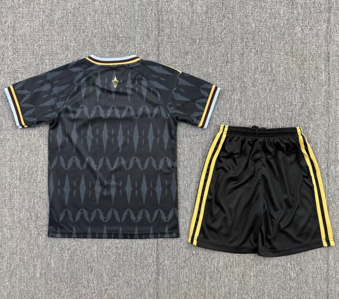 26-27 Aston Villa Away Kids Soccer Jersey*空白版
