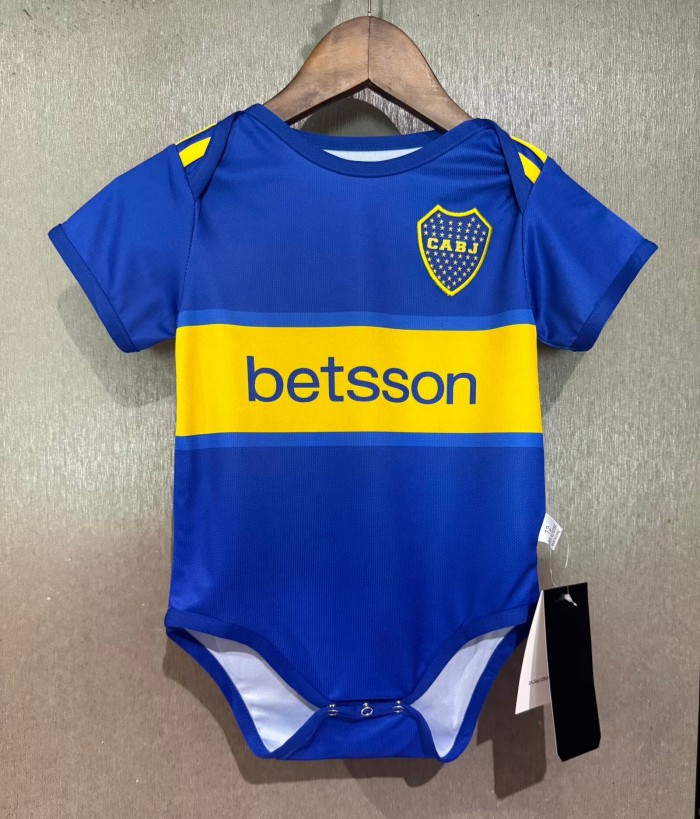 26-27 Boca Juniors Home Baby Infant Crawl Suit