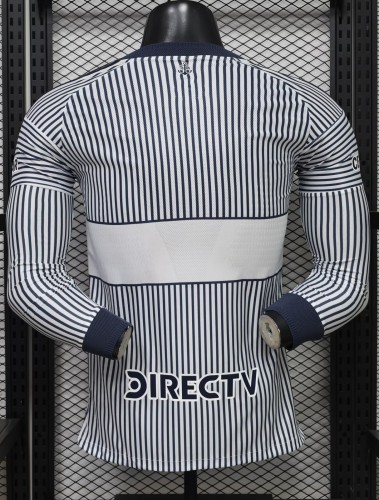 26-27 Boca Juniors Away Long Sleeve Player Version Soccer Jersey*长袖球员