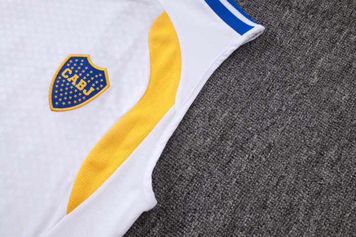 26-27 Boca Juniors High Quality Tank Top And Shorts Suit