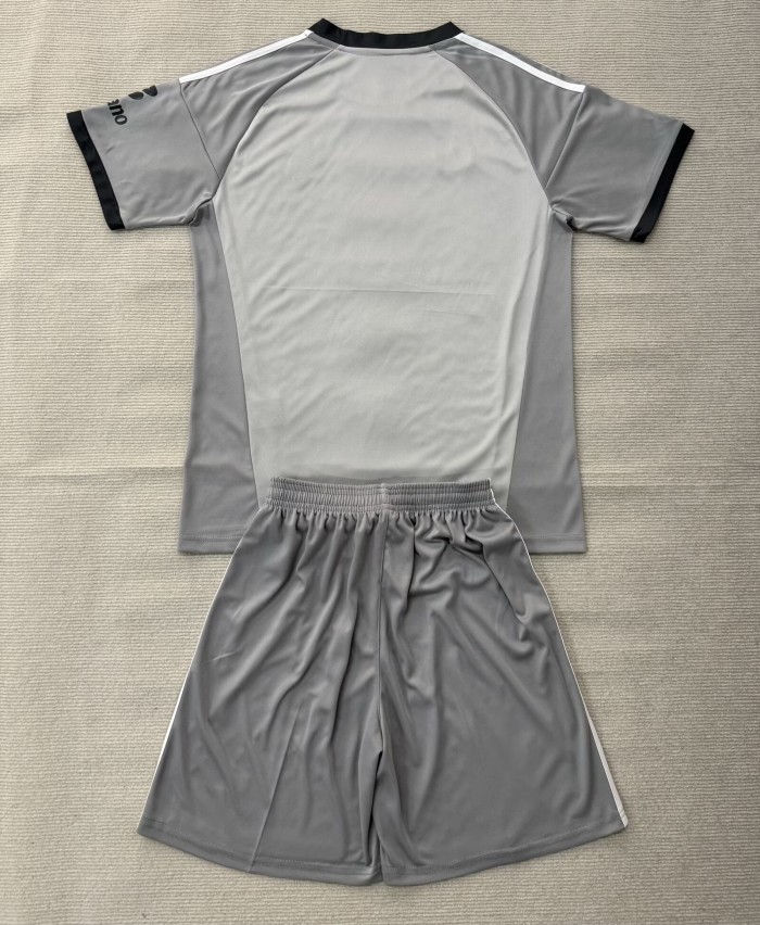 26-27 Aston Villa Gray GoalKeeper Kids Soccer Jersey