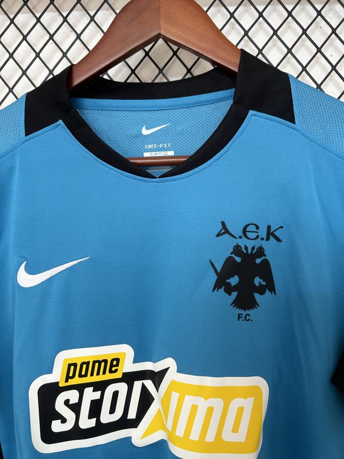 26-27 AEK Athens Third Fans Soccer Jersey