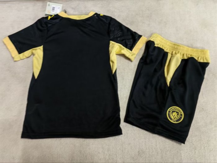 26-27 Man City Away Kids Player Version Soccer Jersey (球员童装)