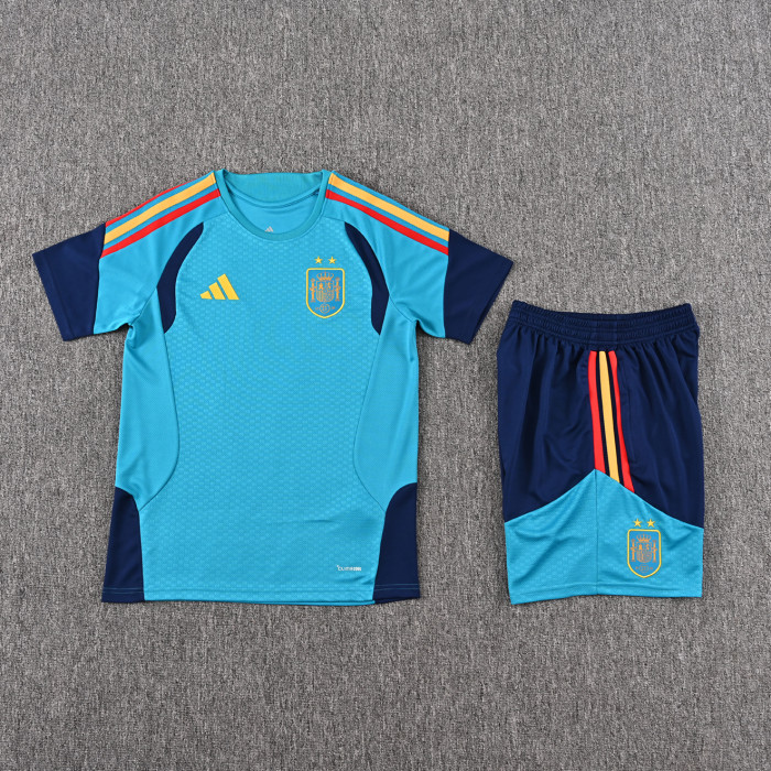 26-27 Spain High Quality Training Short Suit (With 2 Star)*两颗星