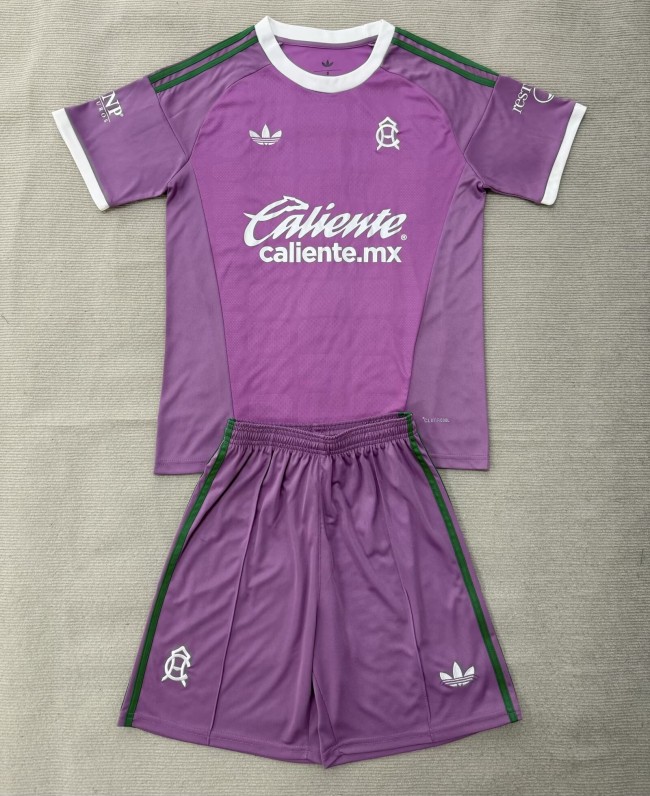 26-27 Club America Purple GoalKeeper Adult Suit