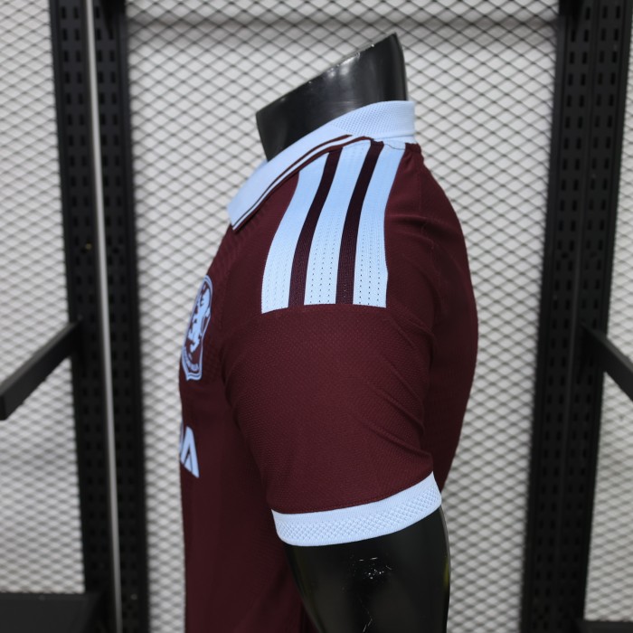 26-27 Aston Villa Home Player Version Soccer Jersey*带广告