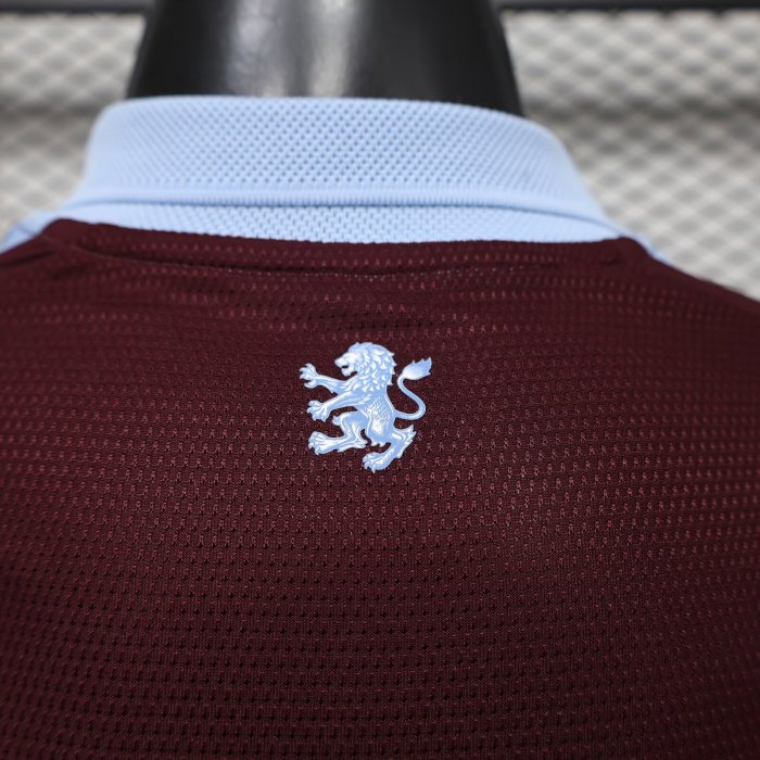 26-27 Aston Villa Home Player Version Soccer Jersey*带广告