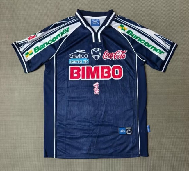 1999-2000 Monterrey Third Retro Soccer Jersey