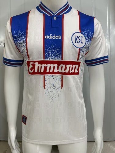 1996-1998 Karlsruher SC Home Retro Soccer Jersey