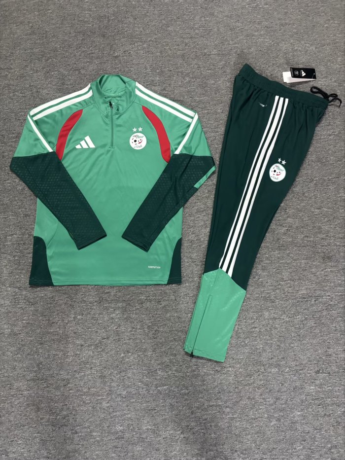 26-27 Algeria High Quality Half Pull Tracksuit