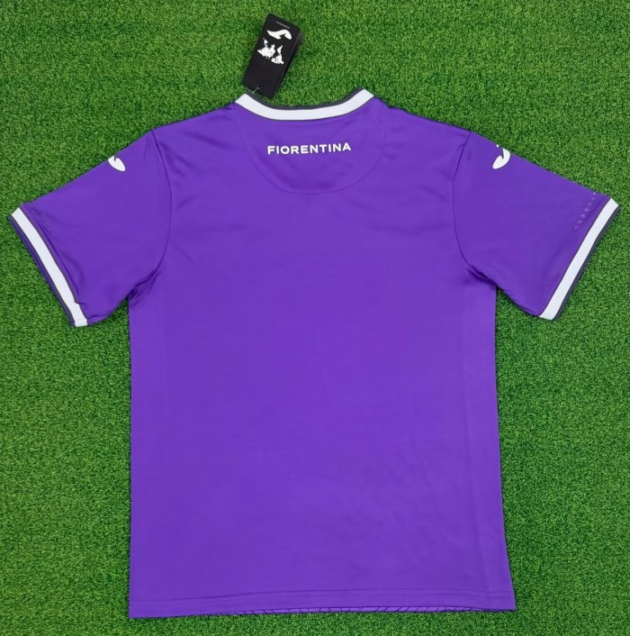 26-27 Fiorentina Home Fans Soccer Jersey*带广告