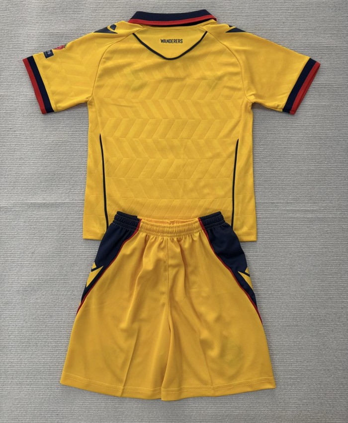 26-27 Bolton Wanderers Third Kids Soccer Jersey