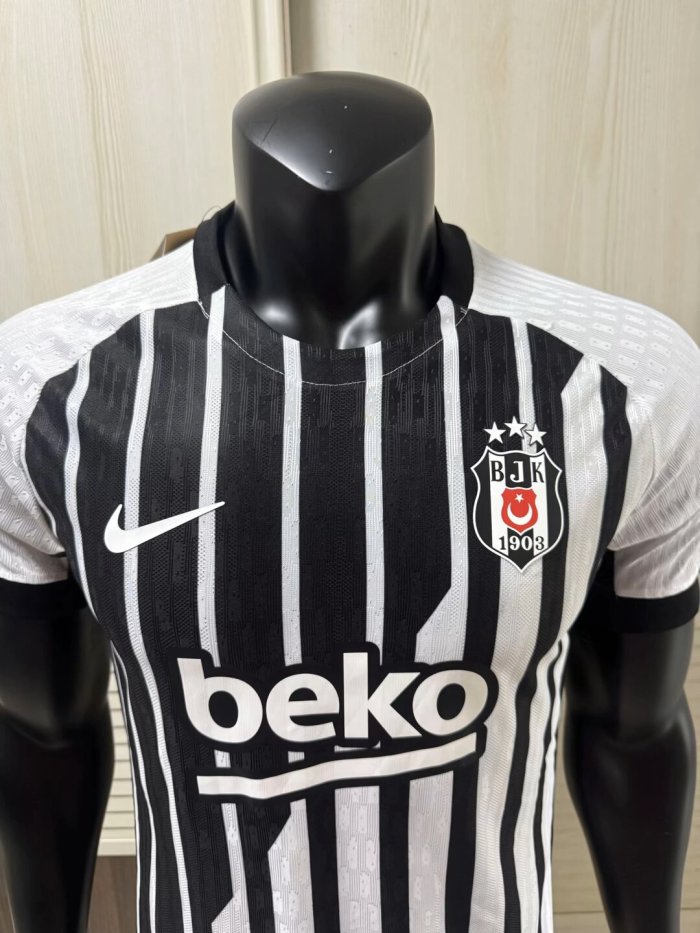 26-27 Besiktas Away Player Version Soccer Jersey