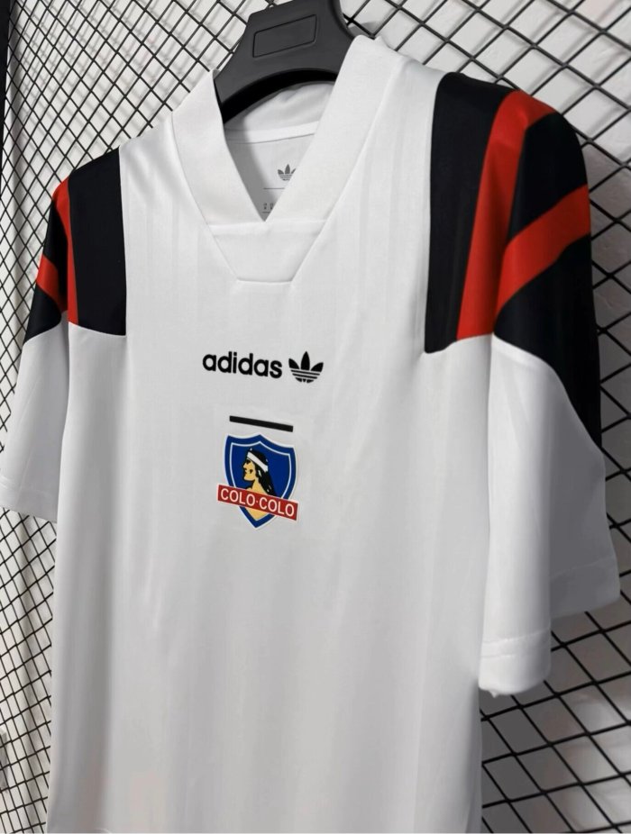 26-27 Colo-Colo EQT White Training Shirts