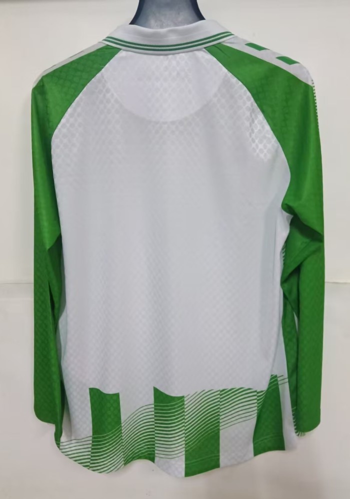 26-27 Real Betis Home Long Sleeves Fans Soccer Jersey (长袖)