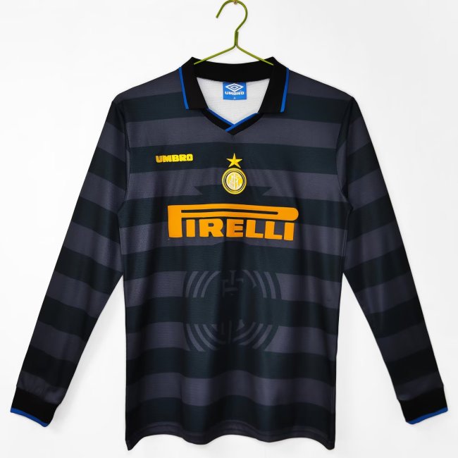 1997-1998 INT  Long Sleeve Retro Soccer Jersey