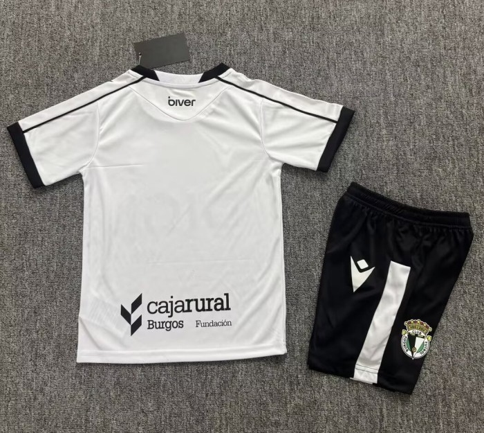 26-27 Burgos CF Home Kids Soccer Jersey