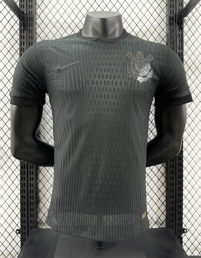 24-25 Corinthians Away Player Version Soccer Jersey