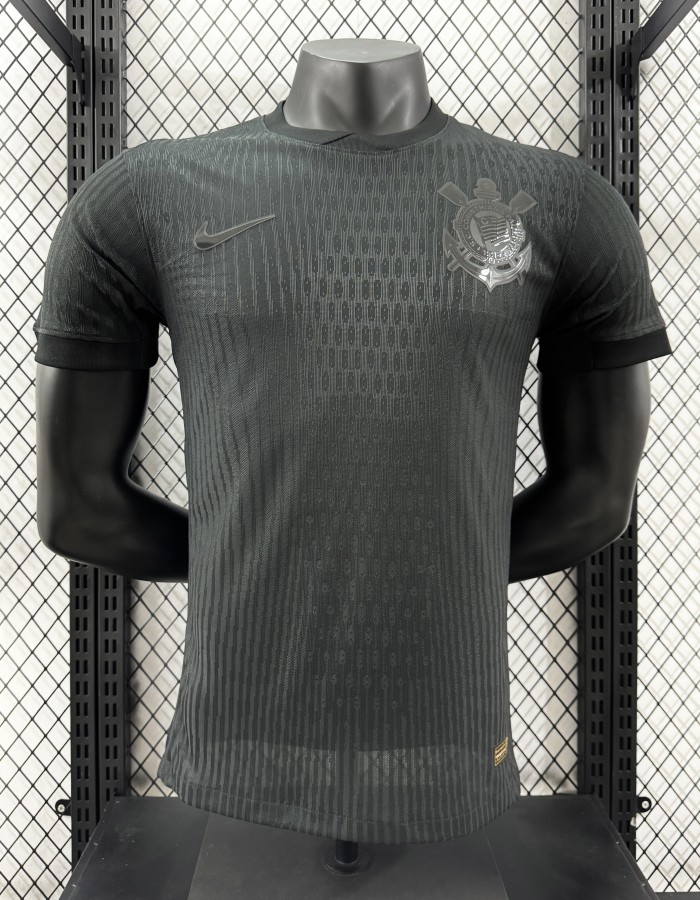 24-25 Corinthians Away Player Version Soccer Jersey
