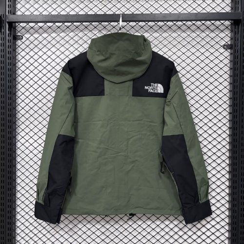 2026 TNF Green New Pattern Embroidered Windbreaker