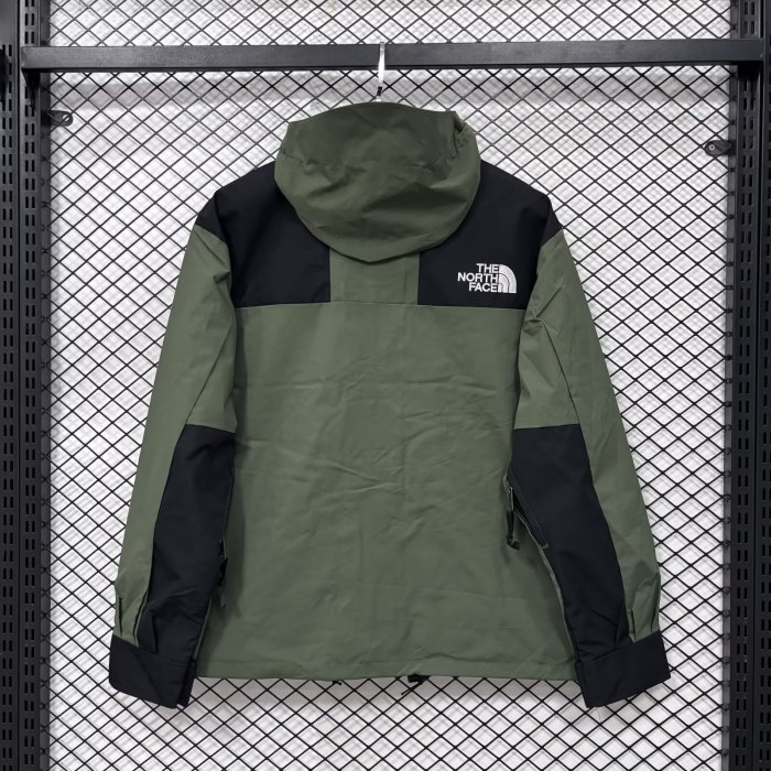 2026 TNF Green New Pattern Embroidered Windbreaker