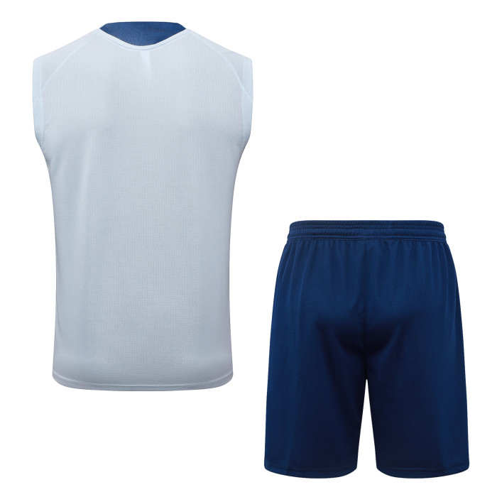 26-27 Man City High Quality Tank Top And Shorts Suit