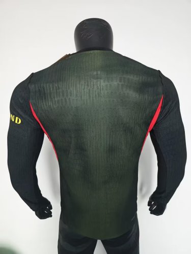 26-27 PSG Third Long Sleeve Player Version Soccer Jersey*长袖球员