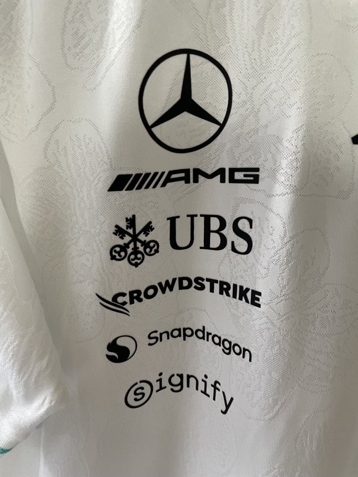 2026 Benz New Pattern Short Sleeve Racing Suit