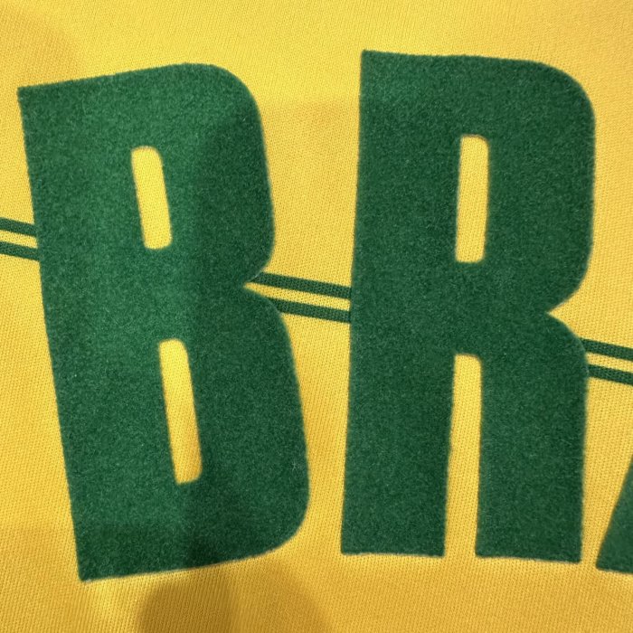26-27 Brazil Retro Version Fans Soccer Jersey