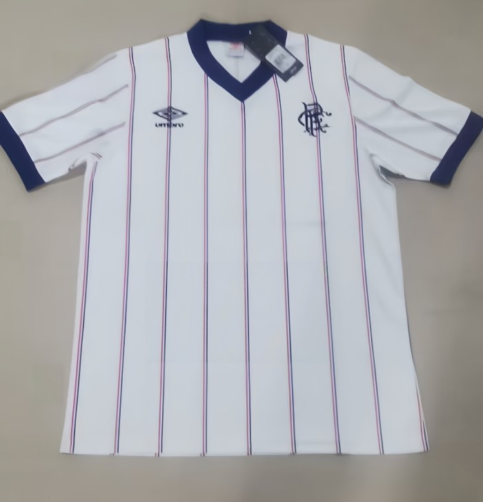 1981-1984 Rangers Away Retro Soccer Jersey