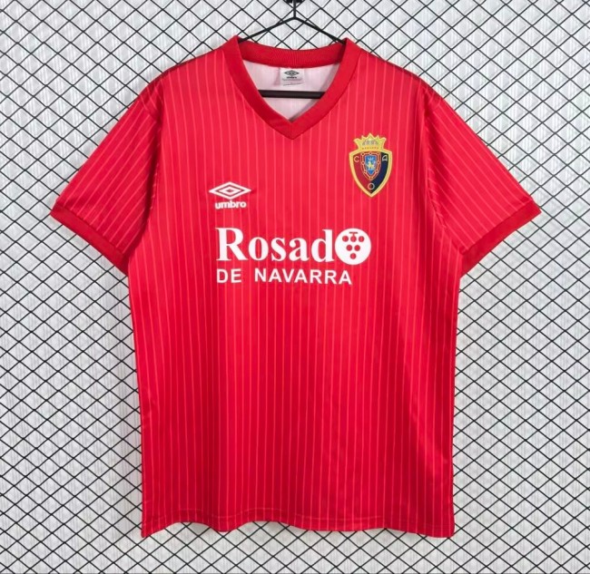 1987-1990 Osasuna Home Retro Soccer Jersey