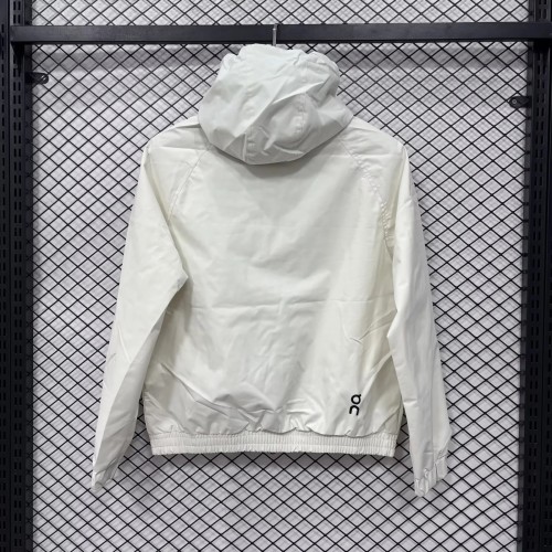 2026 ON White Windbreaker