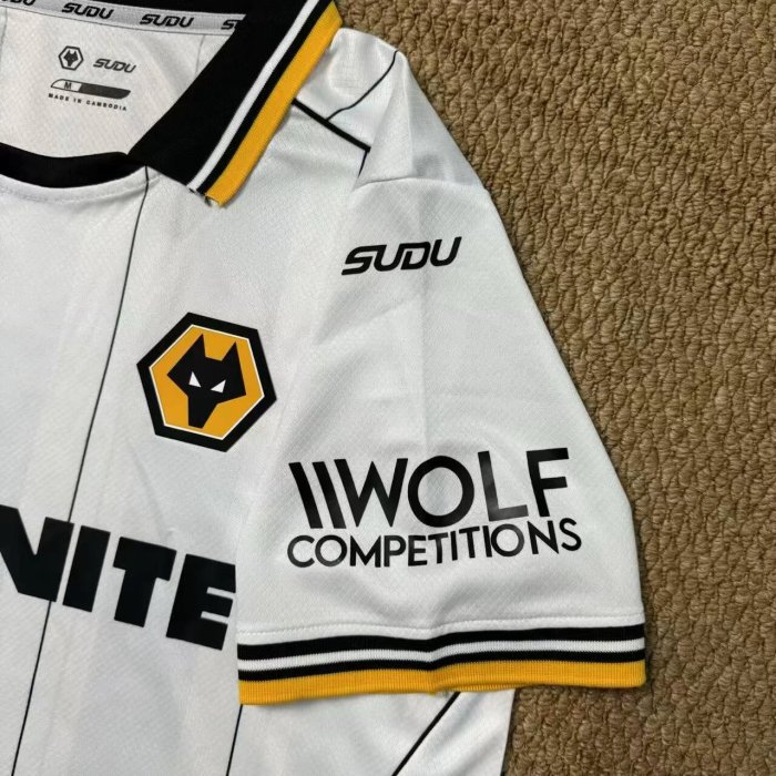 26-27 Wolves Away Fans Soccer Jersey