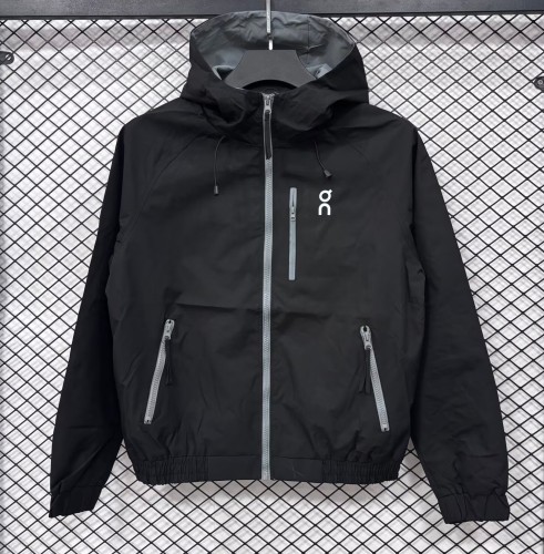 2026 ON Black Windbreaker