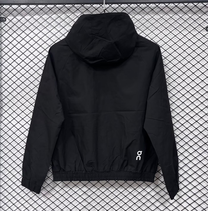 2026 ON Black Windbreaker