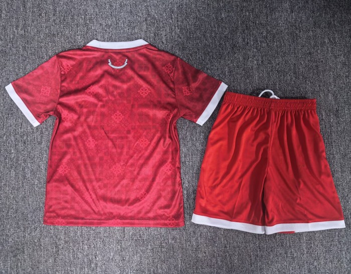 27-28 Wales Home Kids Soccer Jersey