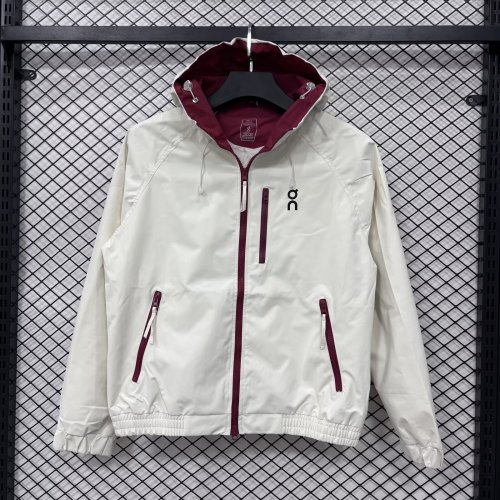 2026 ON White Windbreaker