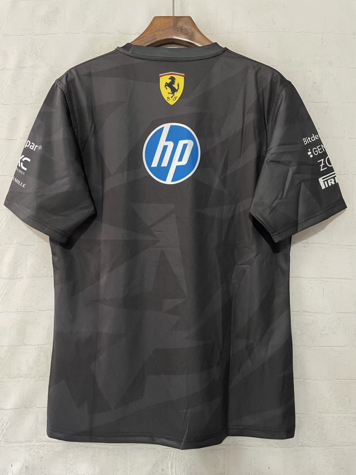 2026 F1 Ferrari New Pattern Short Sleeve Racing Suit