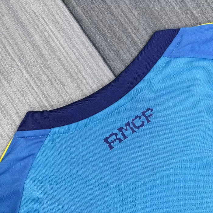 26-27 RMA Blue Goalkeeper Fans Soccer Jersey