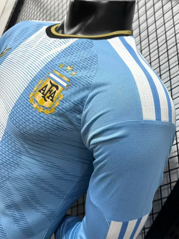 26-27 Argentina Messi Farewell Match Long Sleeve Player Version Soccer Jersey (长袖球员)
