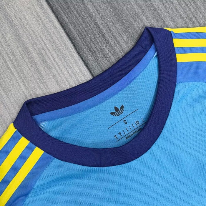 26-27 RMA Blue Goalkeeper Fans Soccer Jersey