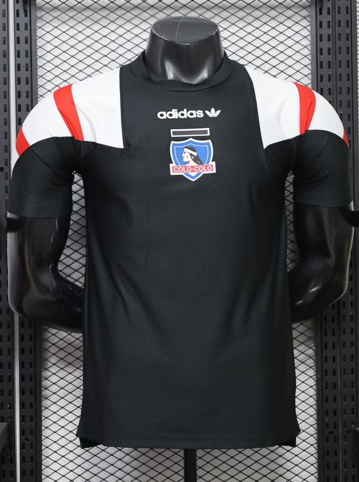 26-27 Colo-Colo EQT Black Player Version Training Shirts