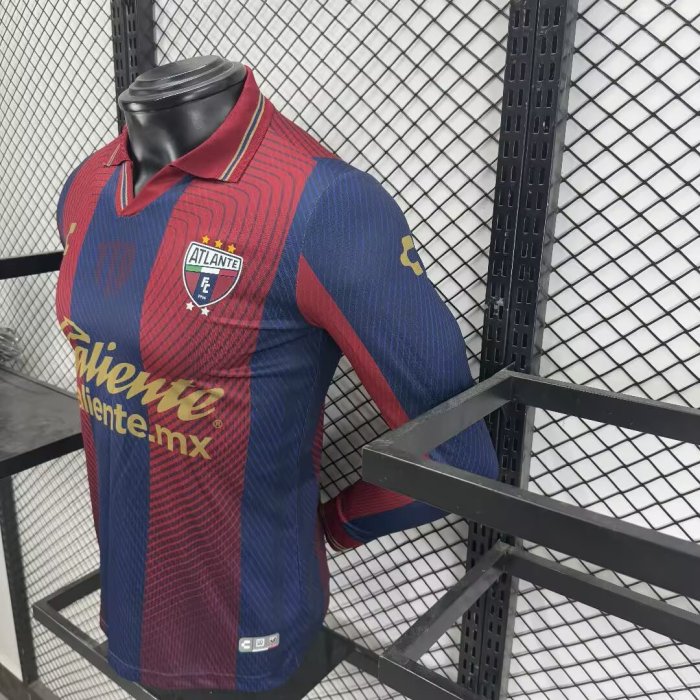26-27 Atlante FC Home Long Sleeve Player Version Soccer Jersey*长袖球员