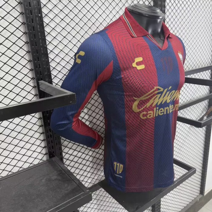 26-27 Atlante FC Home Long Sleeve Player Version Soccer Jersey*长袖球员