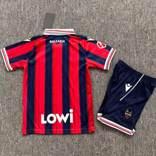 26-27 Levante UD Home Kids Soccer Jersey