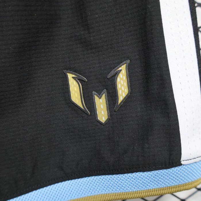 26-27 Argentina Black Player Version Shorts Pants(球员短裤)