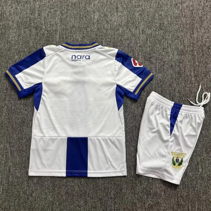 26-27 CD Leganes Home Kids Soccer Jersey