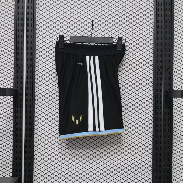 26-27 Argentina Black Player Version Shorts Pants(球员短裤)